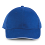 Orlando - 6 panel cap Royal Blue / White One Size Orlando - 6 panel cap Royal Blue / White One Size