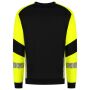 Sweater Reflective Redefined 306101 Black-Fluor Yellow 3XL