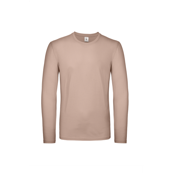 #E150 Men's T-shirt long sleeve Millennial Pink 3XL #E150 Men's T-shirt long sleeve Millennial Pink 3XL