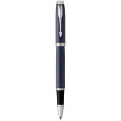 Parker IM rollerbalpen (zwarte inkt) - Blauw/Zilver