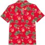 Ecologisch herenoverhemd met Hawaïaanse print red hawaiian XXL