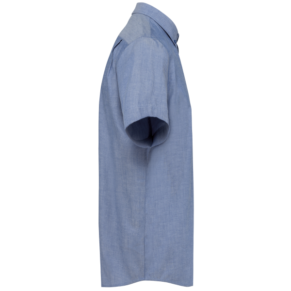 Herren Oxford Kurzarmhemd Oxford Cobalt Blue XL Herren Oxford Kurzarmhemd Oxford Cobalt Blue XL