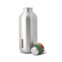Black+Blum Stalen Water Fles 600ml, olijfgroen Black+Blum Stalen Water Fles 600ml, olijfgroen