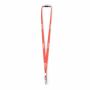 Polyester tubulaire keycord met metalen klem