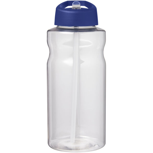 H2O Active® Big Base 1 litre spout lid sport bottle - Blue