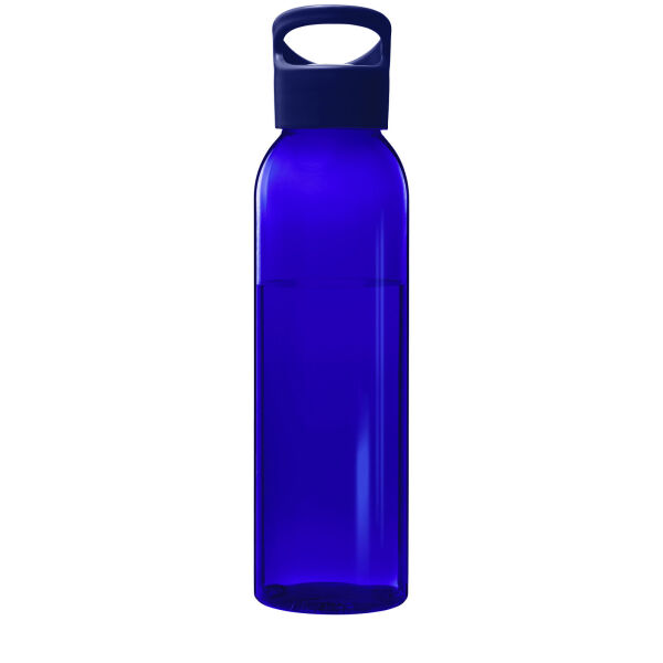 Sky 650 ml recycled plastic water bottle - Blue