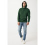 IQONIQ Rila lichtgewicht gerecycled katoen hoodie, forest green (L)