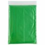Wegwerp poncho, kleur transparant groen Wegwerp poncho, kleur transparant groen