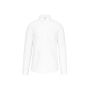 Heren Oxford overhemd lange mouwen White 3XL