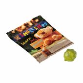Vruchtengummies in veel standaard vormen, Wit, Klavertje 4 Vruchtengummies in veel standaard vormen, Wit, Klavertje 4