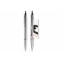 Balpen banner metallic - Zilver