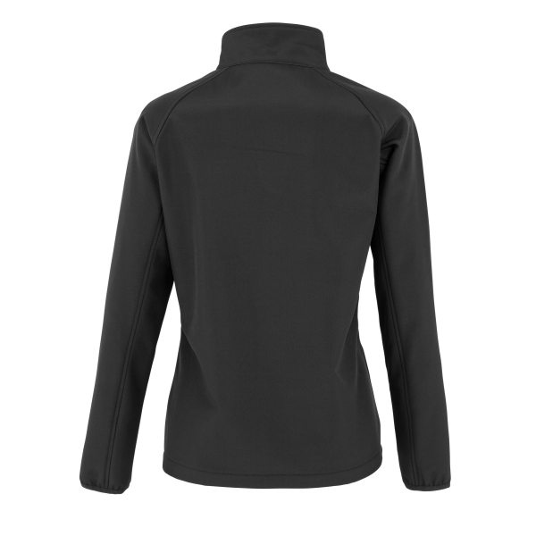 Gerecycled damessoftshelljas Black XS Gerecycled damessoftshelljas Black XS