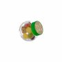 Micro glazen potje 50 ml, gevuld met snoep