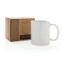Keramische classic mok 350 ml, wit, wit Keramische classic mok 350 ml, wit, wit