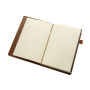 Daily Notes Binder 3-in-1 hervulbaar PU notitieboek, bruin
