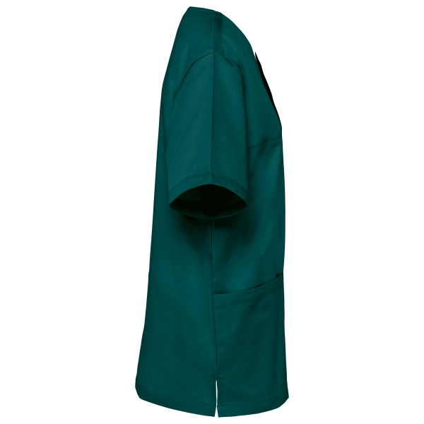 Unisex tuniek met korte mouwen van polykatoen Emerald Green M Unisex tuniek met korte mouwen van polykatoen Emerald Green M