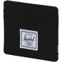 Herschel Charlie recycled RFID card holder - Solid black