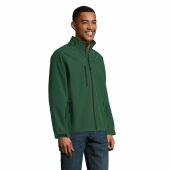 RELAX - RELAX heren shoftshell 340g - XXL - Flesgroen