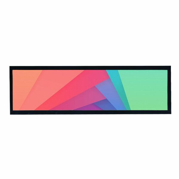 Sublimatie barmat 88x25 cm - Zwart/Wit Sublimatie barmat 88x25 cm - Zwart/Wit