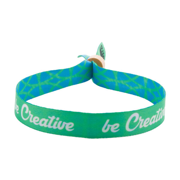 SuboWrist Eco - custom made RPET-festivalarmband