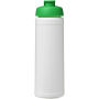 Baseline® Plus 750 ml sportfles met flipcapdeksel - Wit/Groen