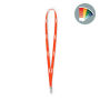 Ronde polyester lanyard
