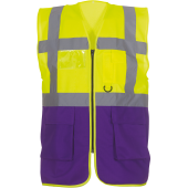 Hi Vis Yellow / Purple