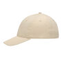 COTTURE - 6-panel baseballpet beige