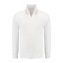 L&S Sweater Cardigan unisex White-XS
