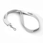Maïszetmeel zeefdruk lanyard Maïszetmeel zeefdruk lanyard