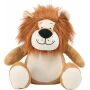 Leeuw met rits Brown One Size
