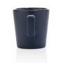 Keramische moderne koffiemok 300 ml, donkerblauw
