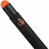 Aluminium rubberen balpen Formentera oranje