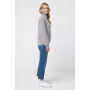 IQONIQ Talung gerecycled polyester fleece jas met rits, storm grey (S)