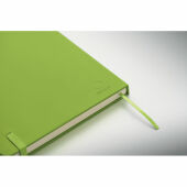 ARCOLOOP - A5 gerecycled PU notitieboek - Limoen