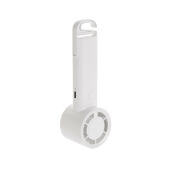 Twist RCS rplastic herlaadbare draagbare ventilator, wit