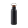 VINGA Ciro RCS recycled vacuum bottle 580ml, black