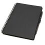 Slate A5 reusable hard cover notebook and pen set (black ink) - Black