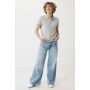 IQONIQ Yosemite dames recycled katoen pique polo, heather grey (XXXL)