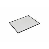 Deurmat sublimatie 50x75 cm - Zwart