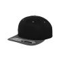 110 Fitted Snapback black/grey one size