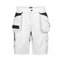 Craftman shorts Semistretch White/Black C62