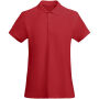 Prince biologisch katoenen damespolo met korte mouwen - Rood - 3XL