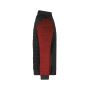 Men's Padded Hybrid Jacket black/red-melange 5XL
