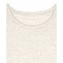 Stella Serena - Het dames T-shirt met lage ronde hals - Eco Heather (XL)