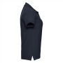 RUS Ladies Ultimate Cotton Polo, French Navy, XXL