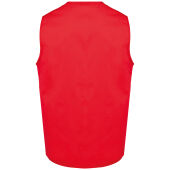 Bodywarmer polykatoen multizakken Red XS