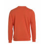Basic R/N Sweater Blood Orange M