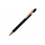 Balpen Paris Luxe Metaal rubberised - Zwart