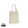 Impact AWARE™ gerecycled katoenen draagtas 145gsm, gebroken wit